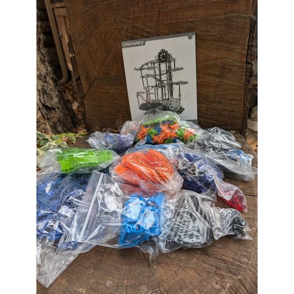 DISCOVERY Marble Run 313 Pieces STEM Kinetic Fun - Picture 10 of 12